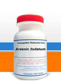 Препарат Arsenicum iodatum.
